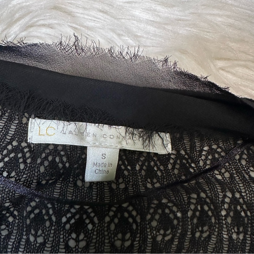 Black Lauren conrad sheer cardigan‎ - Picture 5 of 5